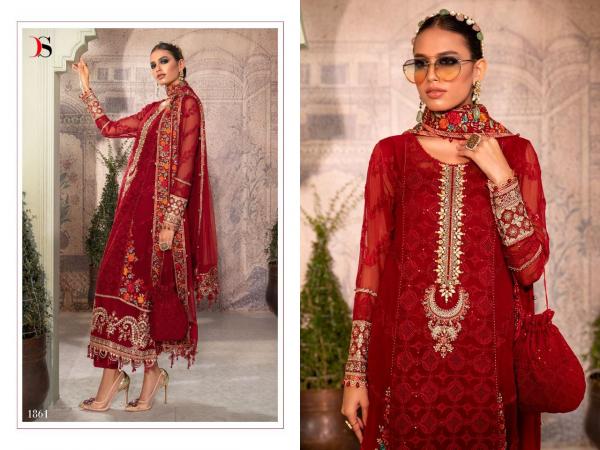 Deepsy Maria B Chiffons 22 Pakistani Georgette Designer Salwar Suits Collection 